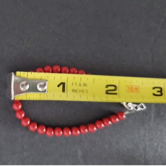 NWT Baby Crystals Infant Baby Girl Red Bracelet for Protection - Picture 6 of 6